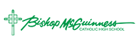 Bishop McGuinness Catholic High School logo
